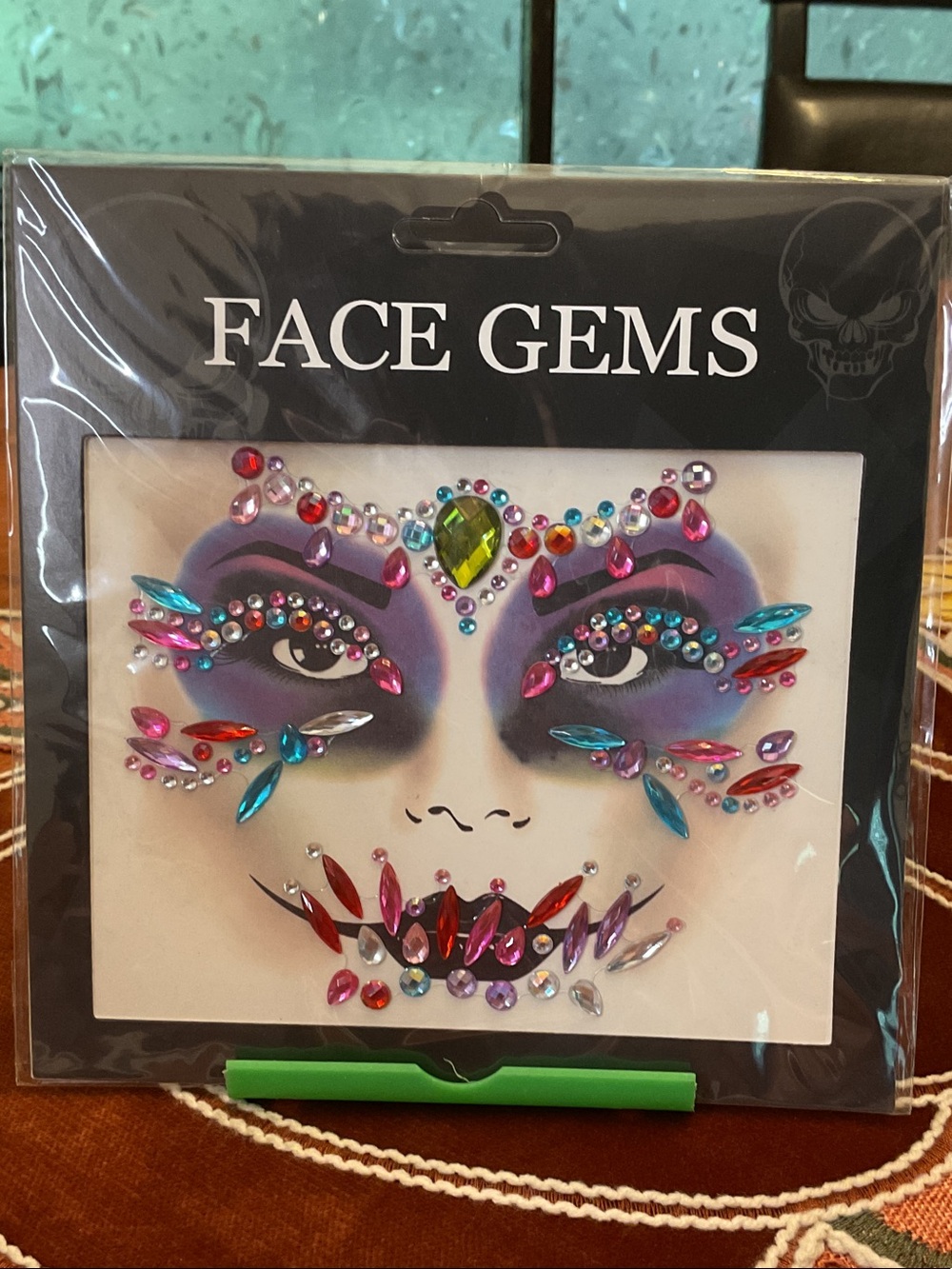 Face Gems Jewel Sticker Set - Multicolor Sparkle